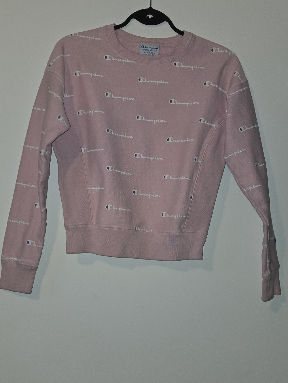 🎀Champion Pink Logo Crewneck Sweatshirt - Picture 2 of 6